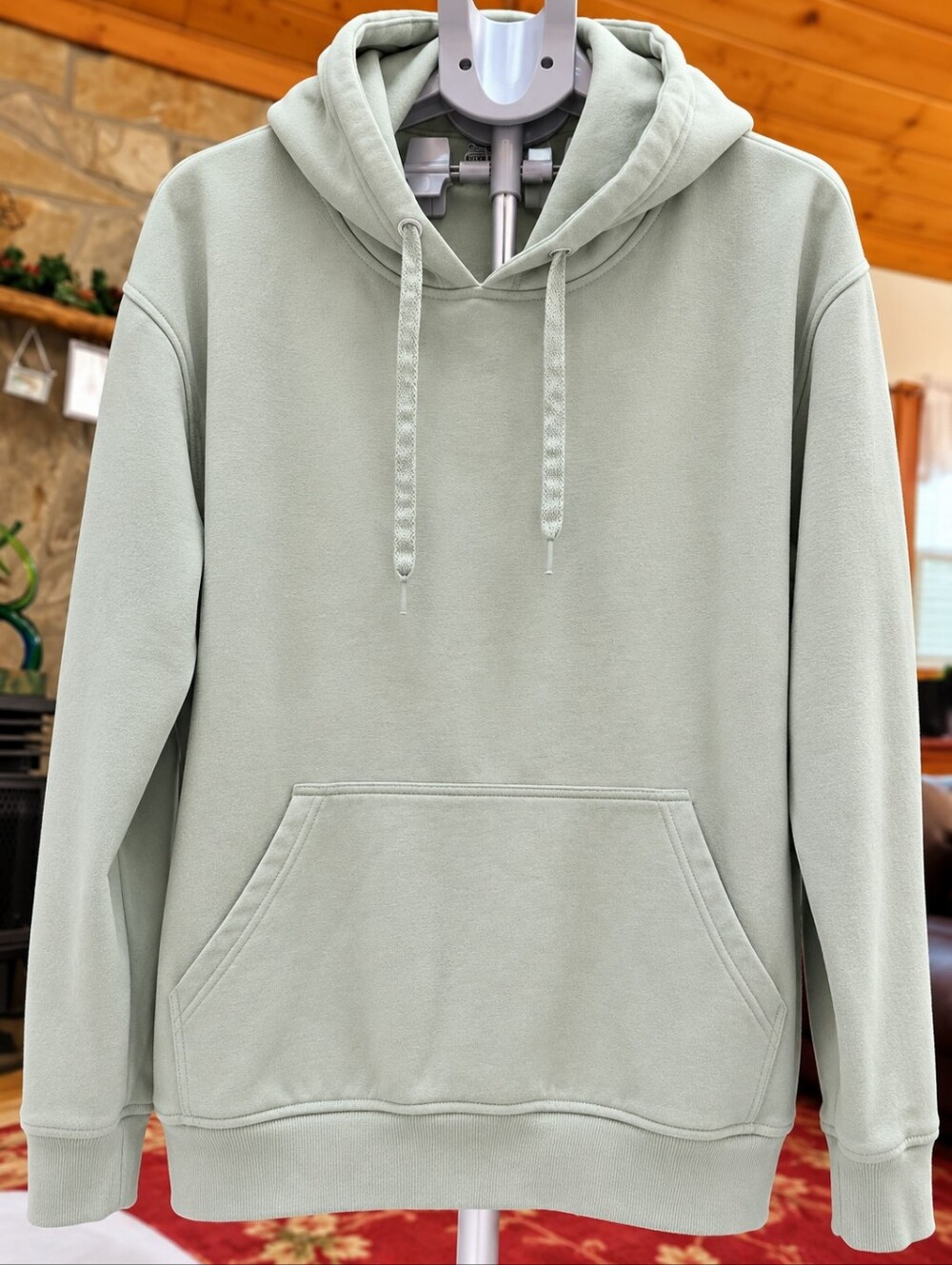 Cocoburry Mens 2xl Hoodie-Soft Green